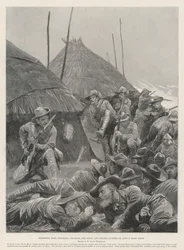 Guarding Boer Prisoners between the First and Second Actions of 6 June near Reitz